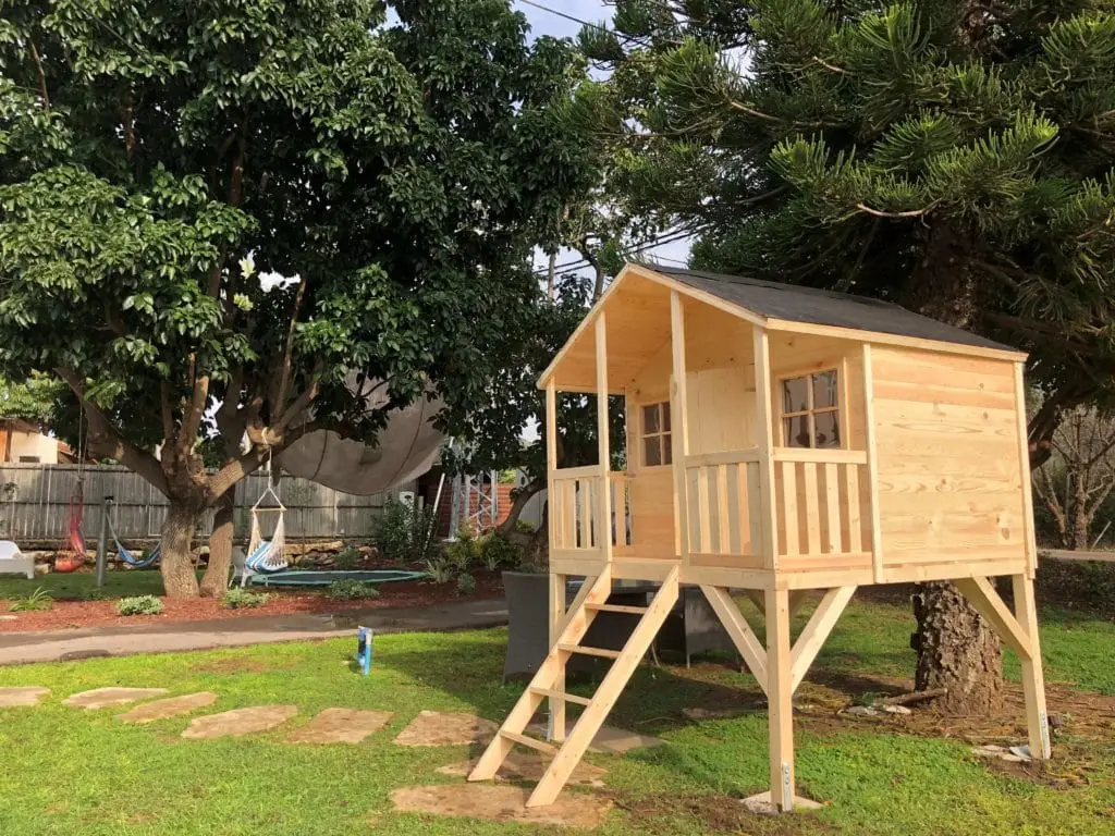 wood house